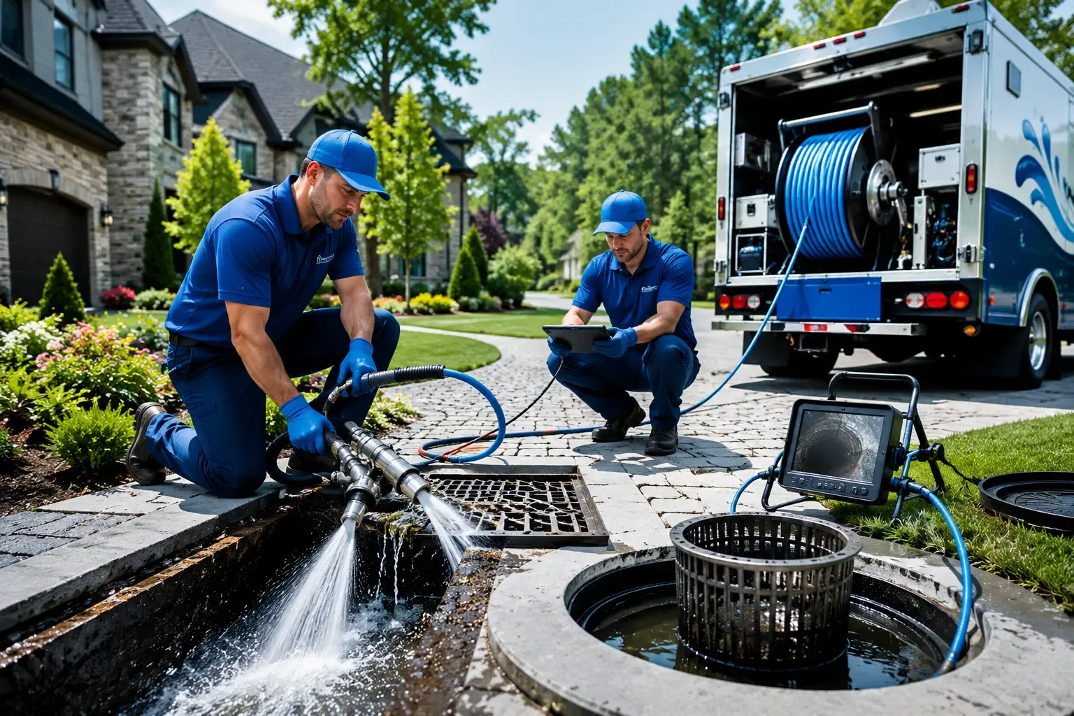 Local outdoor drain cleaning professionals in Algonac, MI